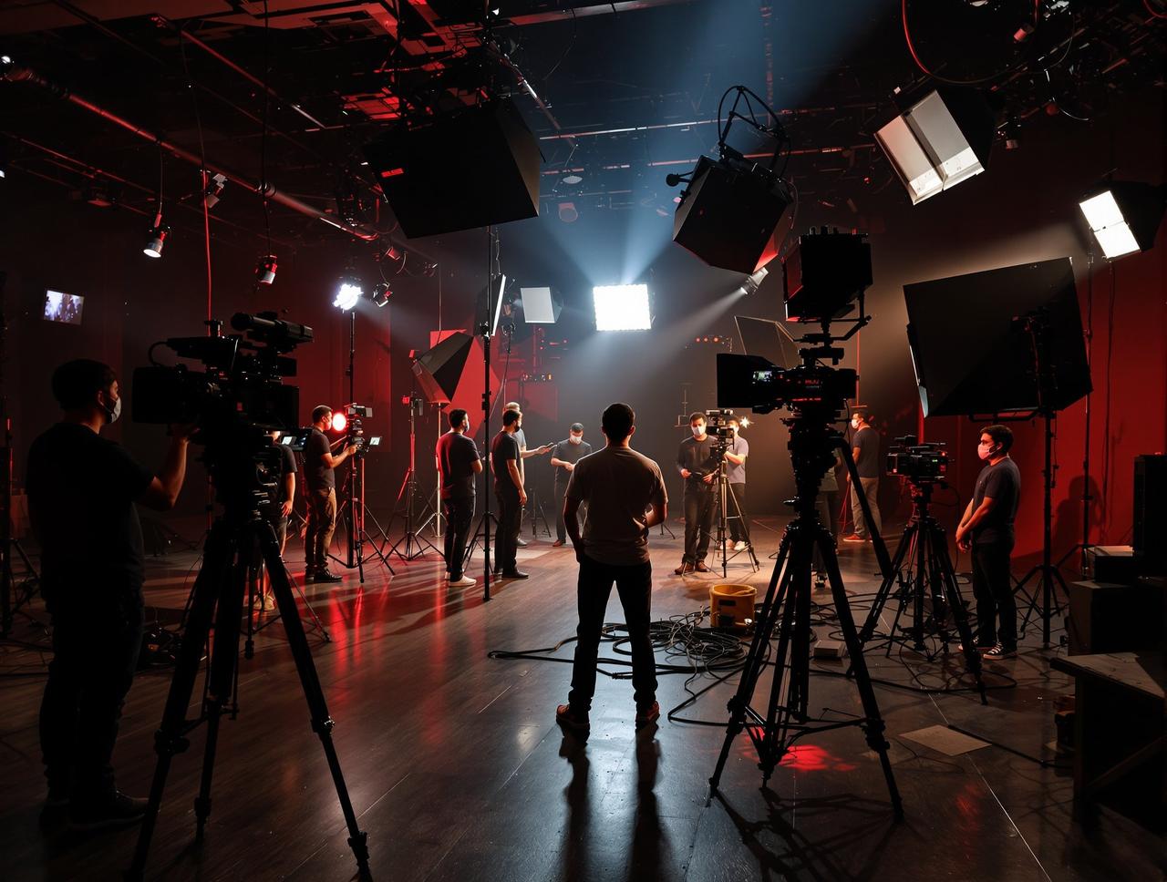 神秘视频制作现场