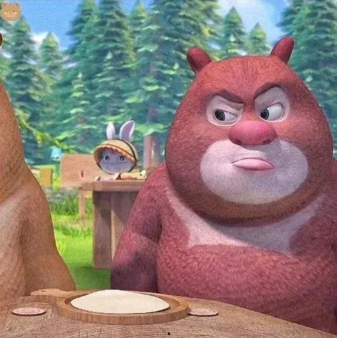 熊大熊二小时候的照片,熊大熊二小时候的萌态瞬间